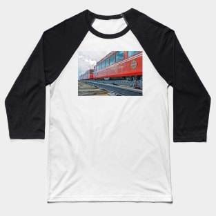 Pike's Peak Railway Baseball T-Shirt